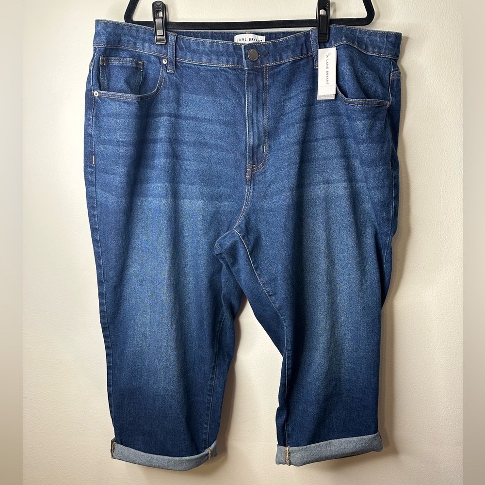 Lane Bryant NWT signature fit boyfriend capri sz 22